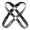 Generique Harnais homme Studs Steel Chest
